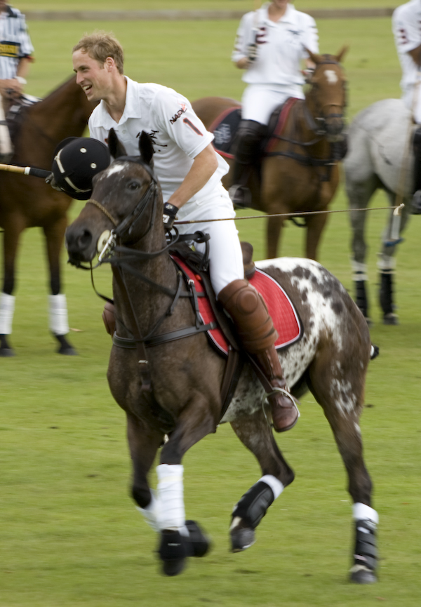 Prince William Playing Polo